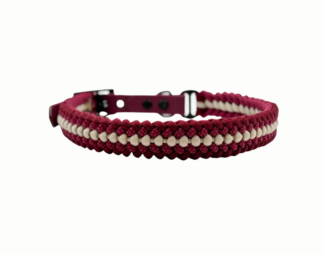 Halsband Frieda in Burgundy