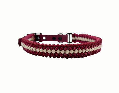 Halsband Frieda in Burgundy